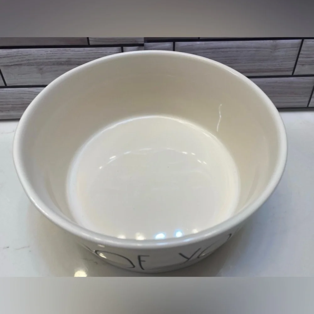 Rae Dunn “I WOOF YOU”Dog XL Bowl For large Dog